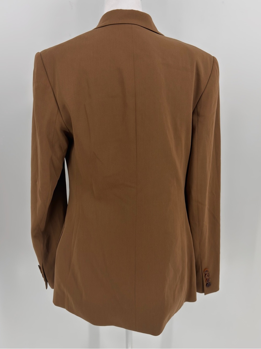 Ralph Lauren Purple Label Camel Wool Double Breasted Blazer 8 - Picture 3 of 15